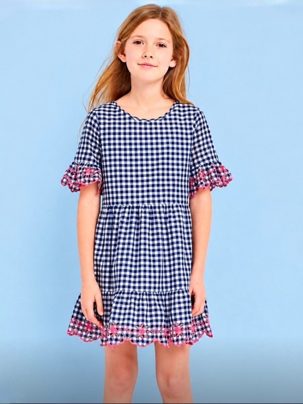 Sarah Jessica Parker for Gap kids gingham dress
